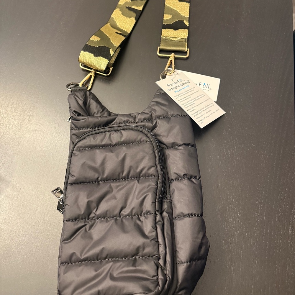 Hydro Bag Crossbody with Camouflage strap. Brand new with tags